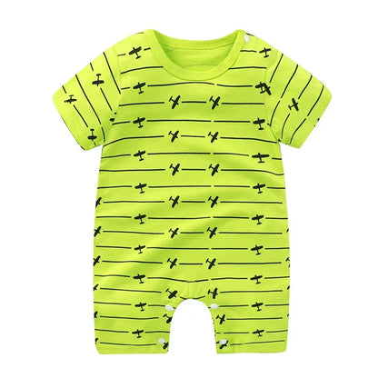 Newborn Baby Boy Clothes Bodysuit For Newborns Summer Romper Baby Girls Clothes Cotton Short Sleeved Jumpsuit