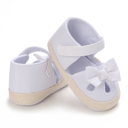 VALEN SINA 0-18M Newborn Baby Girls Summer Shoes Sandals First Walkers Newborn Shoes Casual Soft Sole Sandals Toddler Shoes (Available)