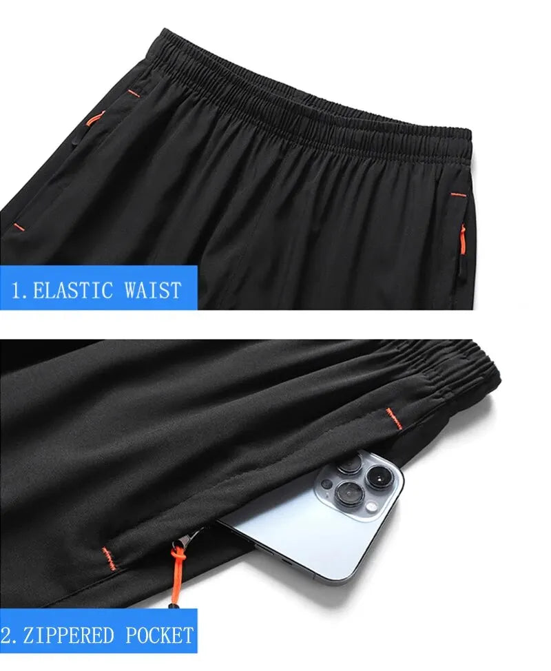 Summer New Arrival Sports Shorts Men New Comfortable Elastic Waist Clothing Male Breathable Short Trousers Plus size (Available)