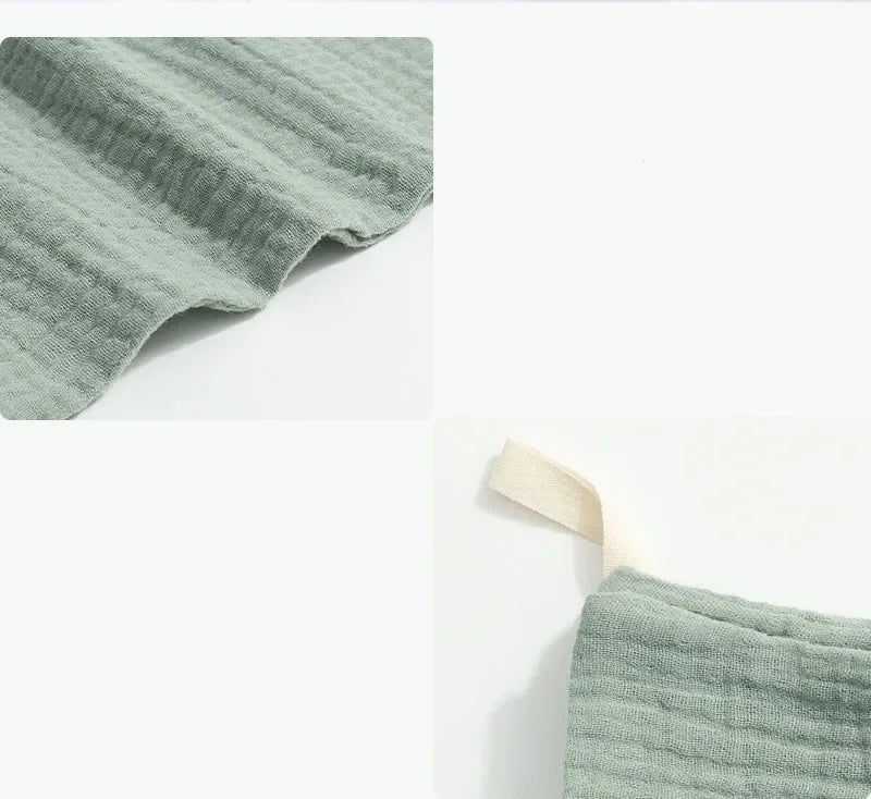 2/5P Baby Towel New Born Items Stuff Muslin Squares Infant Newborn Hand Bath Shower Face Towels Soft Cotton Gauze Baby Washcloth