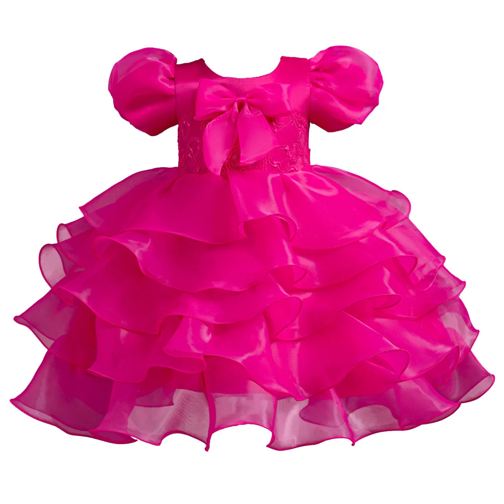 Children's Dress Children Princess Dresses Girl's Princess Pompadour Performance Party Dress