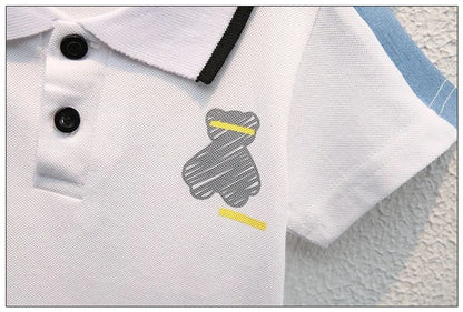 New Summer Baby Clothes For Boys Casual Cartoon T-Shirt Shorts 2Pcs/Set Toddler Costume Kids Children Outfits Infant Tracksuits