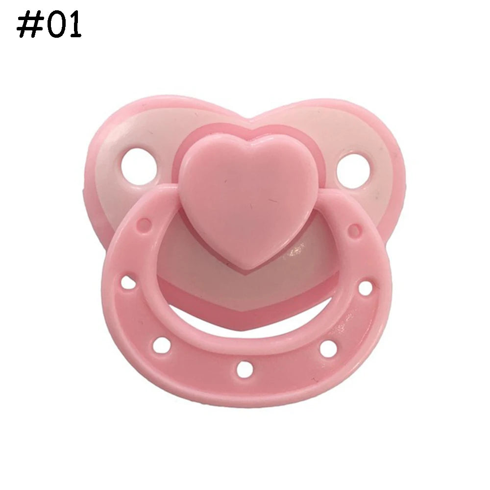 New Reborn Baby Cute Accessories New Reborn Baby DIY Dummy Nipples Nursing Bottle Simulation Doll Magnet Pacifier