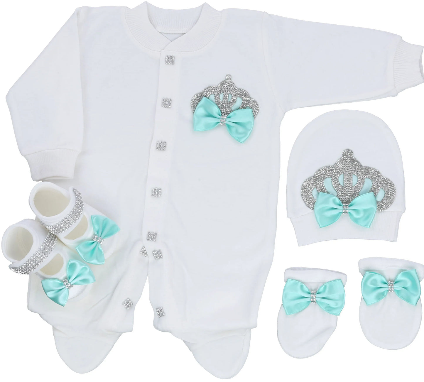 Newborn Boys Romper Clothes Formal Suit 4 Piece Vest Pants and Tie Dresswear Suit Set Welcome Home 40suyi days Celebrity outfit