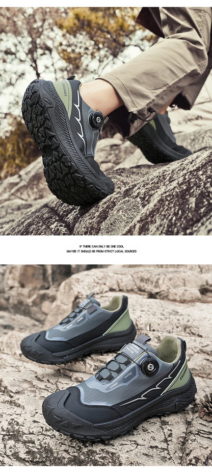2025 New Men's Shoes Work Sports Shoes Fashionable Casual Shoes Comfortable Multi-functional Low Top Shoes Outdoor Hiking Shoes