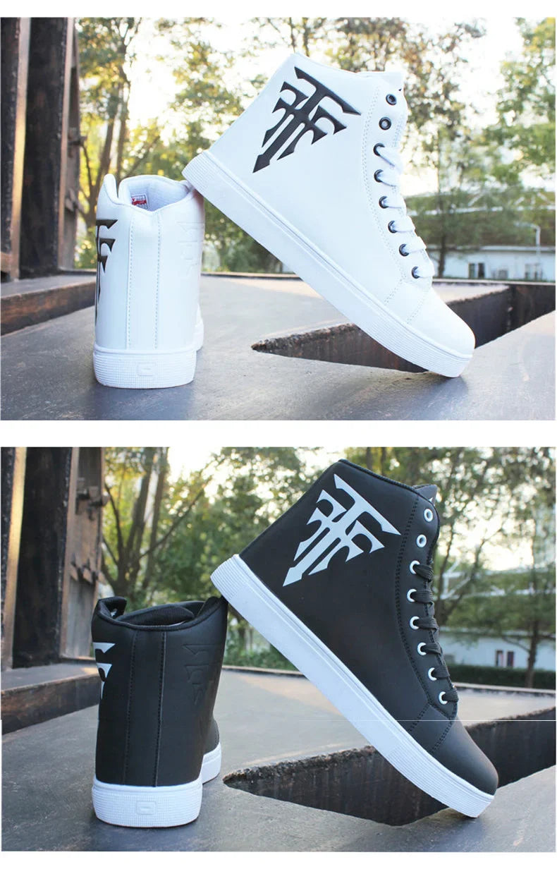 Men's Board Shoes Are Comfortable Trendy Versatile Street Style Fashionable Men's Date Shoes