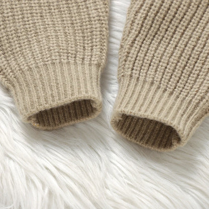 Newborn Clothes Outfits Autumn Winter Baby Boy Girl Long Sleeve Knitted Rompers Jumpsuits Cute Hedgehog Infant Outwear Playsuits