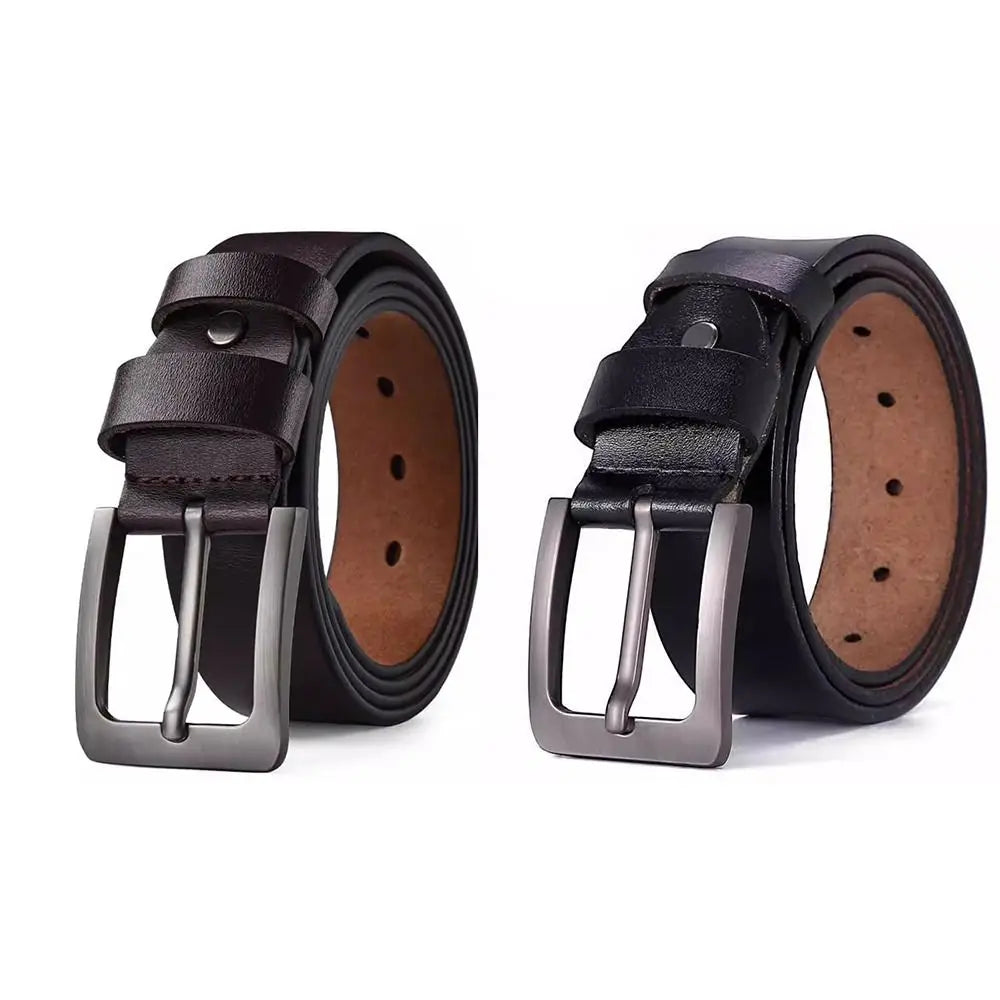 Waist Accessories Retro Men Belt Versatile Classic Casual Belts Durable Leather Belt Daily Wear