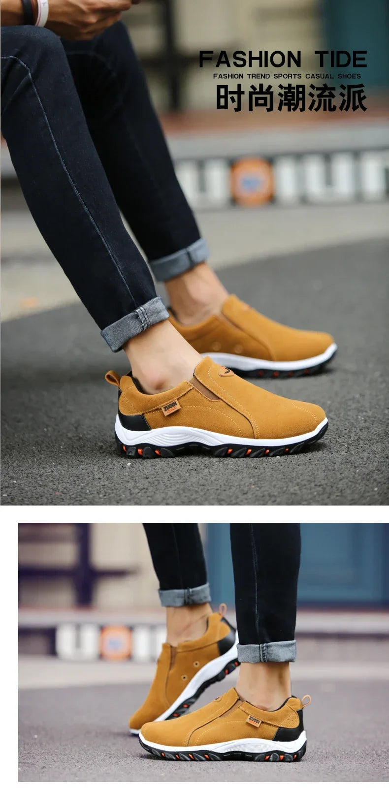 2025 New Men's Casual Sports Shoes for Outdoor Walking, Lightweight, Fashionable, and Comfortable Shoes, Size 38-50 Plus