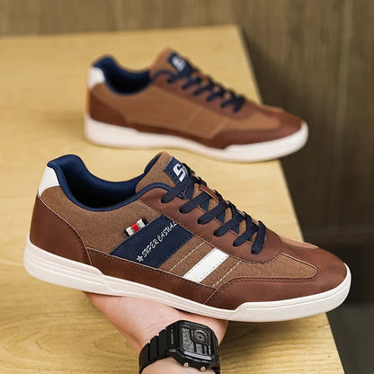 Men Shoes New 2025 Flats Walking Leather Casual Shoes Men Barefoot Wide-toed Shoes Wider Toe Casual Sneakes Large Size 47 48