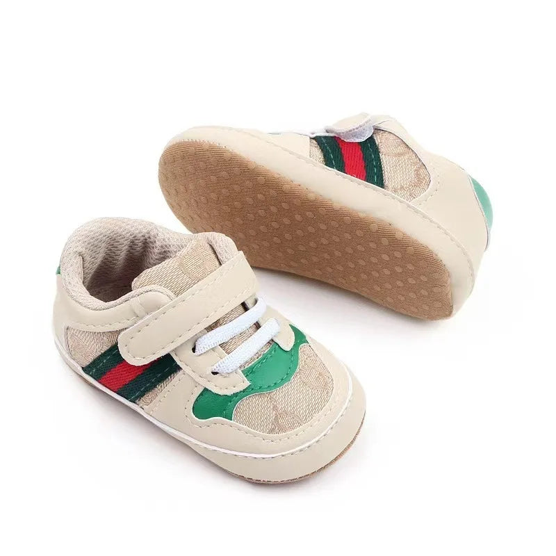 Newborn Infant Girls Sneakers Non-Slip First Walkers Shoes Fashionable 0-18M Casual Sports Shoes