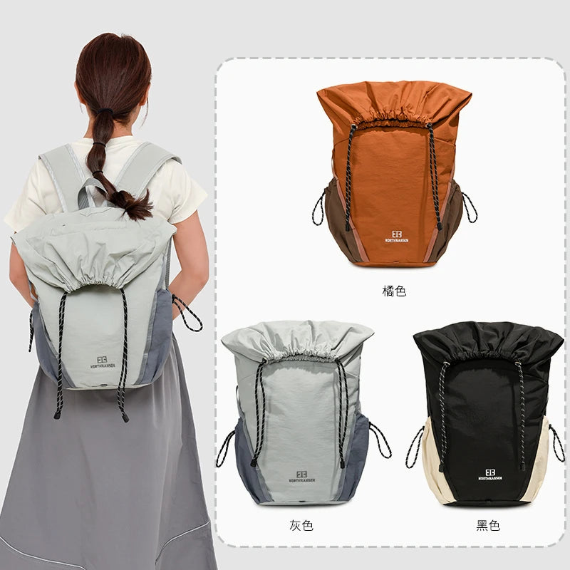 Women's Schoolbag - Ins Japanese-Style, Large-Capacity, Cute Drawstring Backpack, New Versatile Student Laptop Bag for Outdoor S
