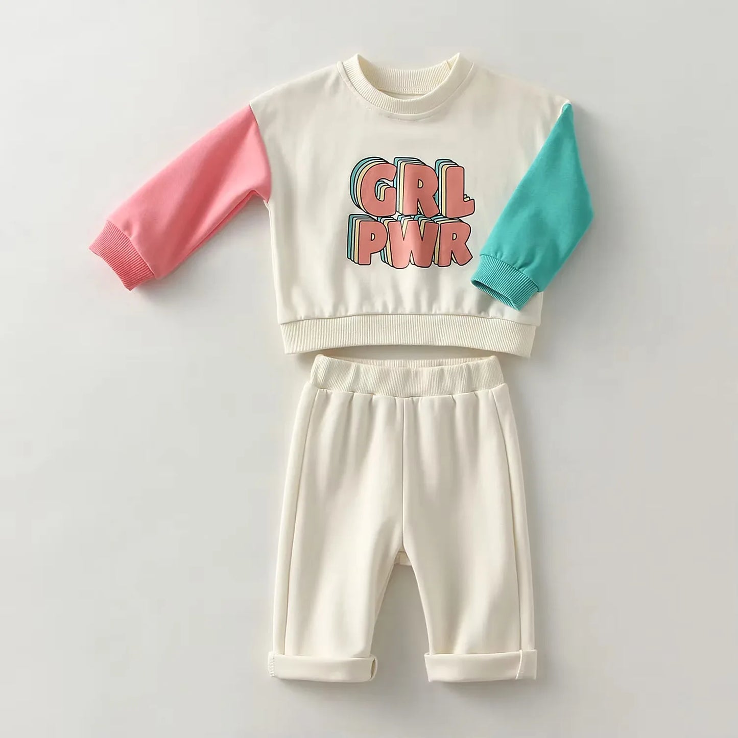 Newborn Baby Clothes Outfits Cute Cartoon Long Sleeve Top + Pants Spring Autumn Toddler Boy Homewear Suits