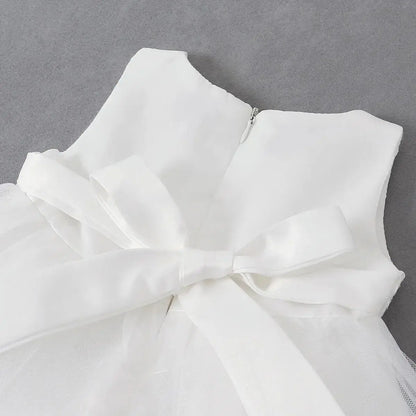 Newborn Clothes Baby Princess Christmas Dresses For Baby Girls Birthday Dress Infant Party Evening Baptism Wedding Gown 0-24M