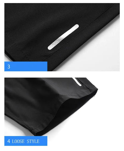 Summer New Arrival Sports Shorts Men New Comfortable Elastic Waist Clothing Male Breathable Short Trousers Plus size (Available)