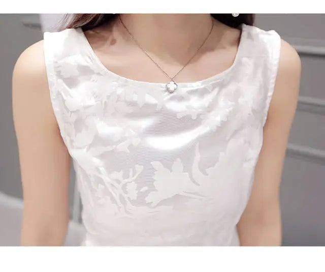 Summer High Low Retro Dress Vintage Women Sleeveless Front Back Short Long Organza Lace Dress Ladies Elegant Party Dress  (Available)