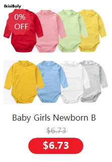 Newborn Baby Girl Rompers Boys Bodysuits Clothing Jumpsuits Long Sleeve Red Toddlers Born White Kids Bebe New Infant Costume