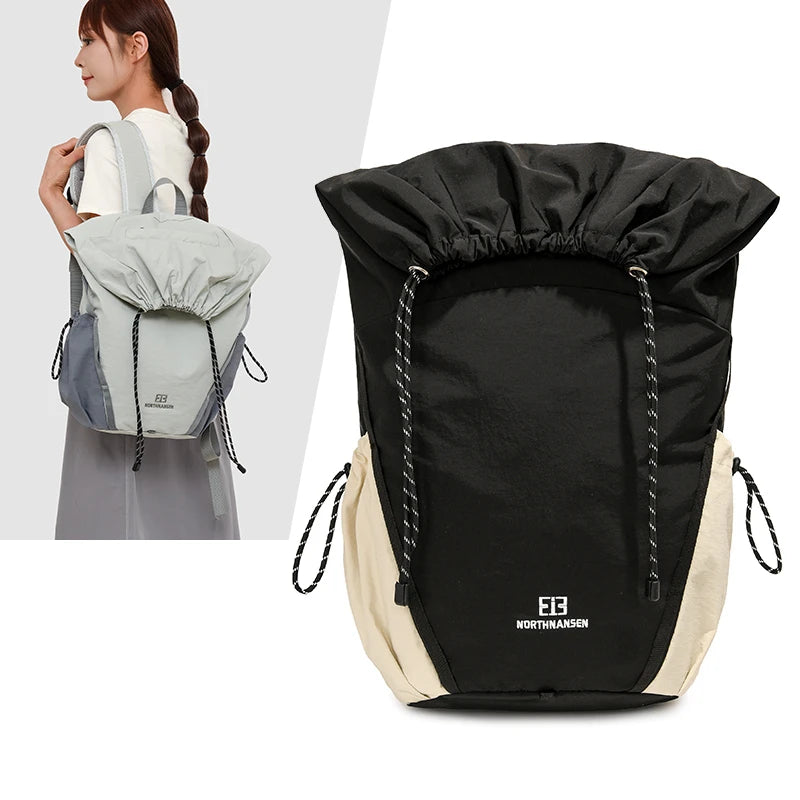 Women's Schoolbag - Ins Japanese-Style, Large-Capacity, Cute Drawstring Backpack, New Versatile Student Laptop Bag for Outdoor S
