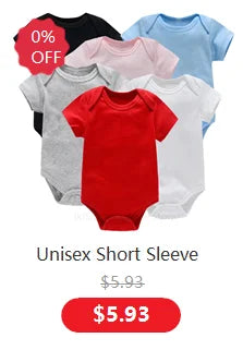 Newborn Baby Girl Rompers Boys Bodysuits Clothing Jumpsuits Long Sleeve Red Toddlers Born White Kids Bebe New Infant Costume