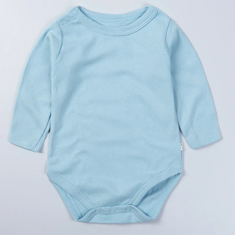 Newborn Baby Girl Rompers Boys Bodysuits Clothing Jumpsuits Long Sleeve Red Toddlers Born White Kids Bebe New Infant Costume