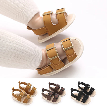 VALEN SINA 0-1Year Newborn Baby Boys Summer Shoes Sandals First Walkers Newborn Shoes Casual Soft Sole Sandals