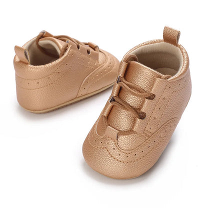 Classic Newborn Baby Shoes White Casual Shoes Boys Girls Shoes Fashion Sneakers Soft Sole Non-Slip Toddler Shoes First Walkers