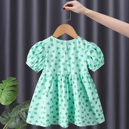 Baby Girl Princess Dress New Flower Girl Dresses Toddler Baby Girl Clothin Casual Summer Kids Girls Dress Floral Kids Clothes g