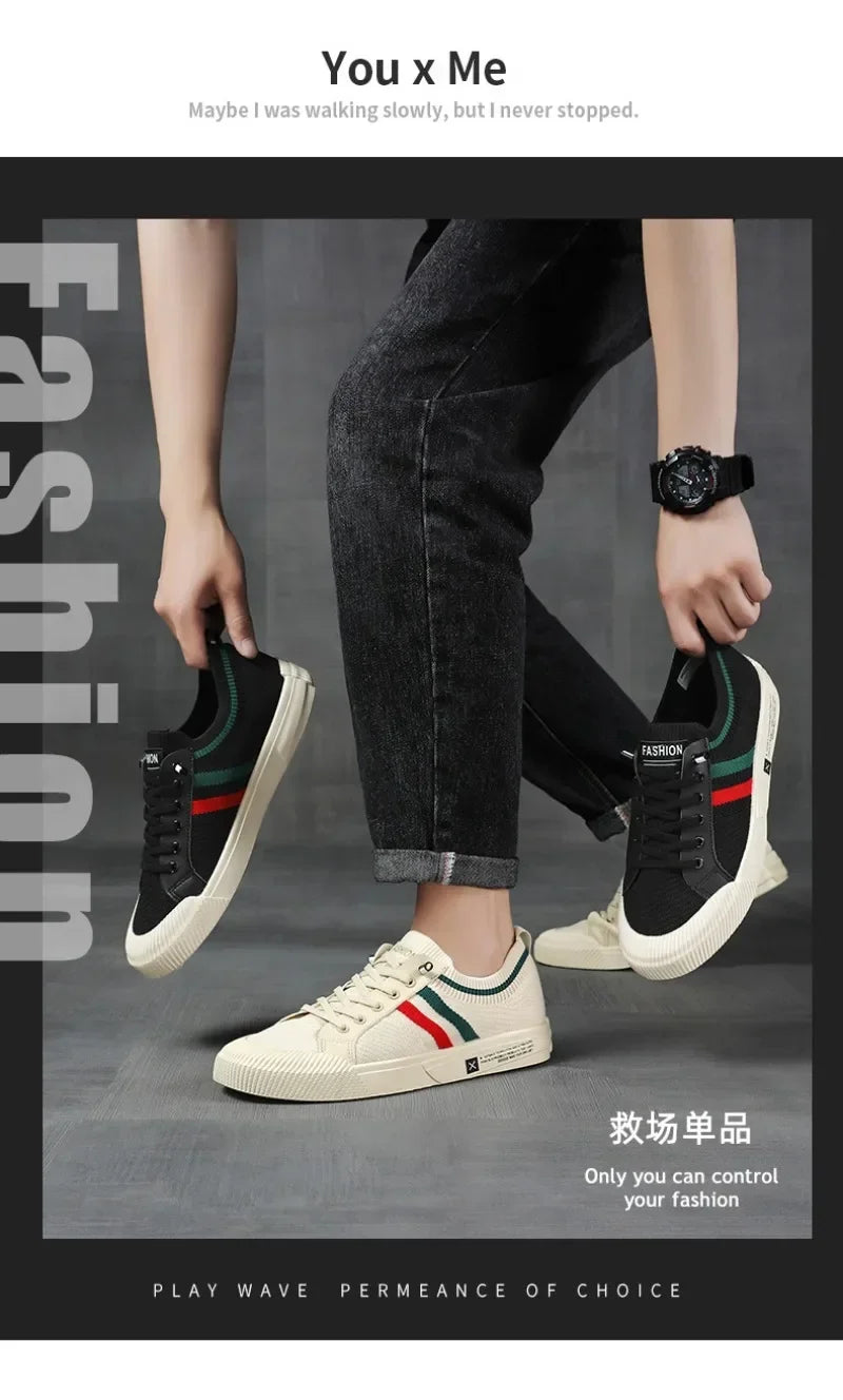 Fashion Sneakers for Men Light Mesh Breathable Outdoor Walking Loafers Male Flats Zapatos Para Hombres Luxury Men‘s Casual Shoes  (Available)