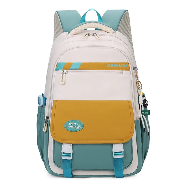 Backpack Children School Bag Back Pack For Boy Girl Kid Child Teenager Class Schoolbag Primary High Bookbag Female Women Teens