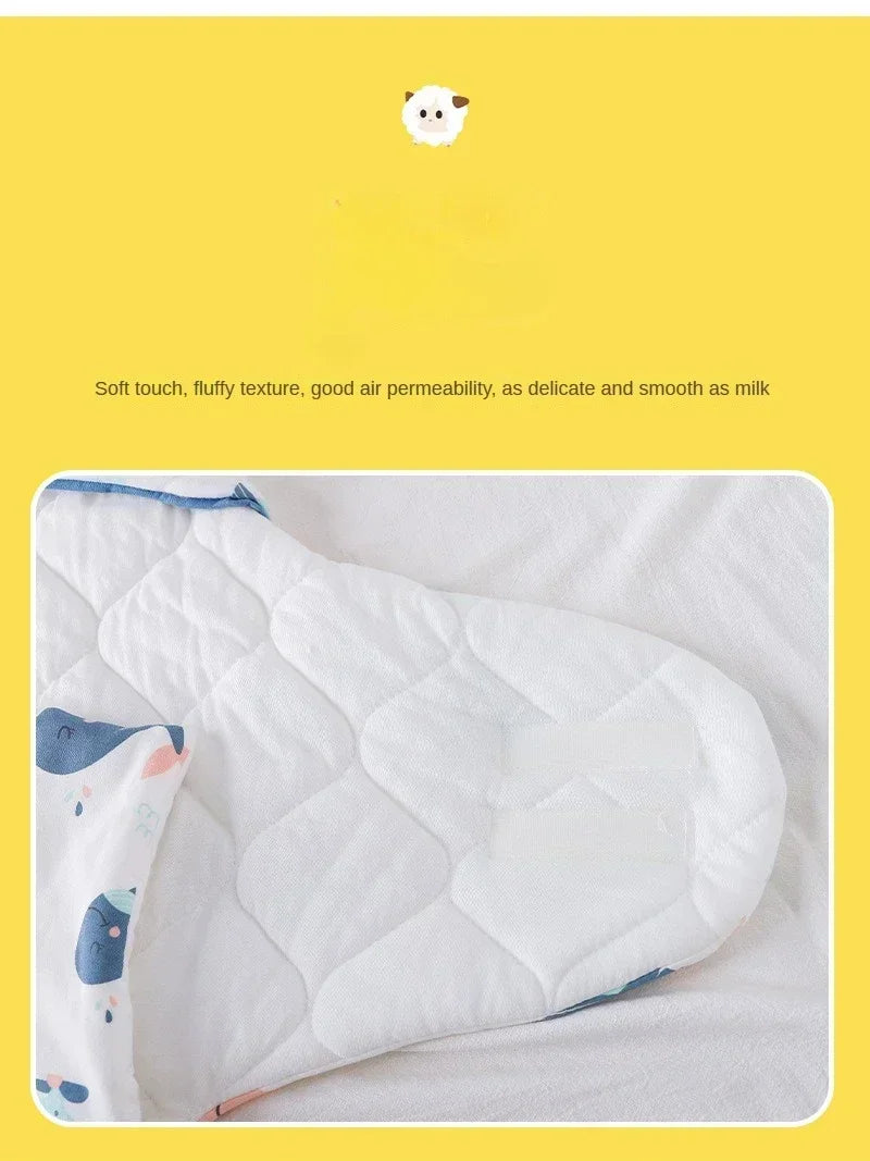 Newborns in The Delivery Room Are Wrapped in Swaddling Clothes and Sleeping Bags Made of Pure Cotton for Spring, Autumn, Winter