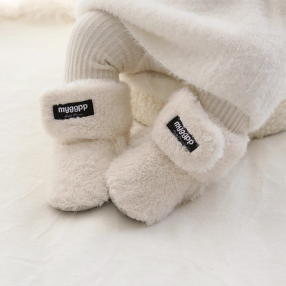 Baby Boy Girl Boots Newborn Shoes Winter Snow Anti-Slip Soft Sole Warm Infant Toddler Prewalker Booties