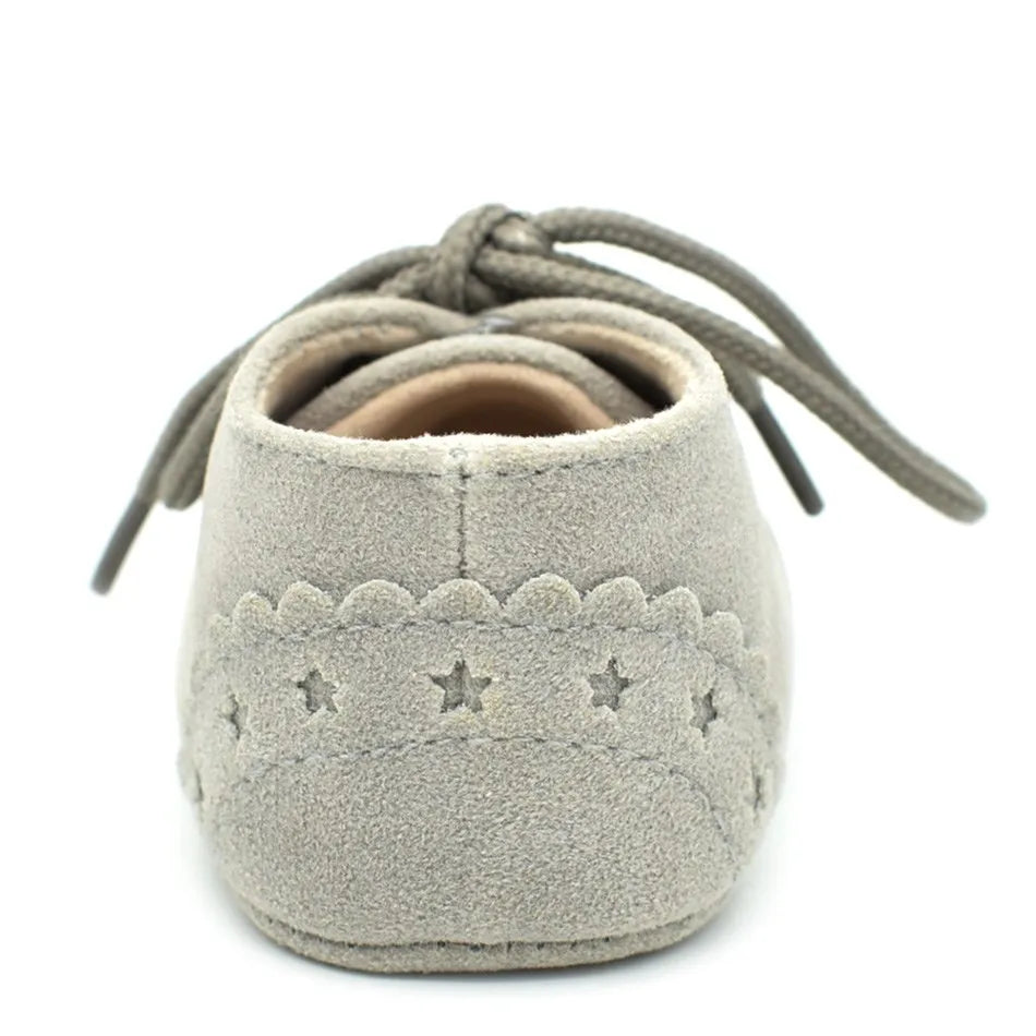 0-2 Years Baby Toddler Shoes Spring Autumn Newborn Soft-soled Warm Lace-up Shoes Baby Boys Girls First Walkers Infant Sneakers
