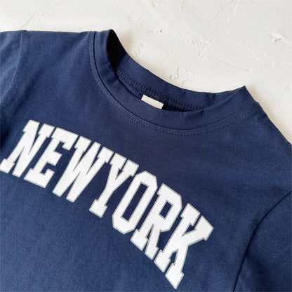 Summer Hot Baby Boys Clothes Pure Cotton Short Sleeved+Shorts Set Letter Printed T-shirt Sports Set Baby Girl Newborn 2PCS