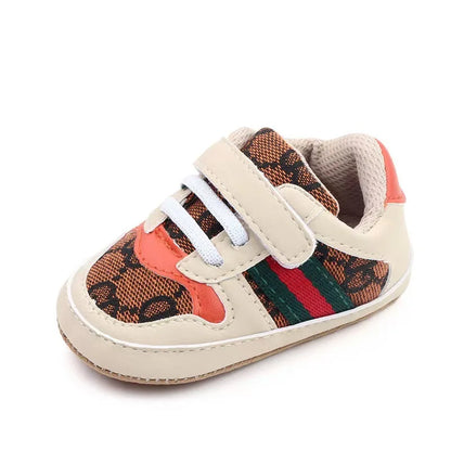 Newborn Infant Girls Sneakers Non-Slip First Walkers Shoes Fashionable 0-18M Casual Sports Shoes