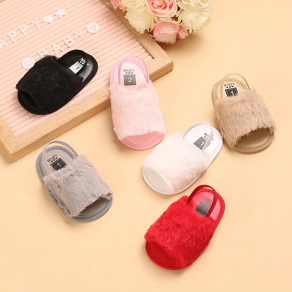 VALEN SINA 0-18M Newborn Baby Girls Summer Shoes Sandals First Walkers Newborn Shoes Casual Soft Sole Sandals Toddler Shoes (Available)