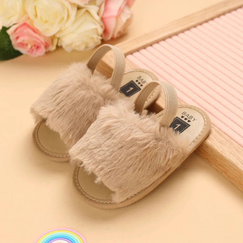 VALEN SINA 0-18M Newborn Baby Girls Summer Shoes Sandals First Walkers Newborn Shoes Casual Soft Sole Sandals Toddler Shoes (Available)