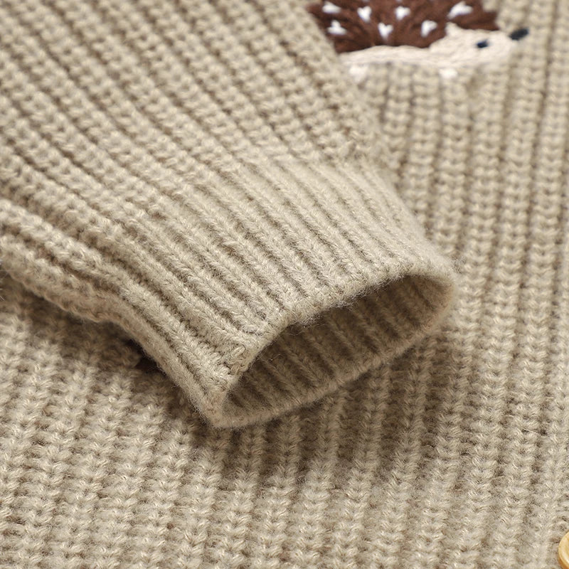 Newborn Clothes Outfits Autumn Winter Baby Boy Girl Long Sleeve Knitted Rompers Jumpsuits Cute Hedgehog Infant Outwear Playsuits
