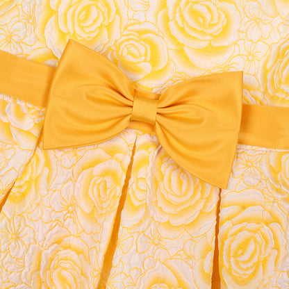 Girl's party dress - Elegant flower princess style dance dress - Birthday party dress, wedding dress, flower girl dress