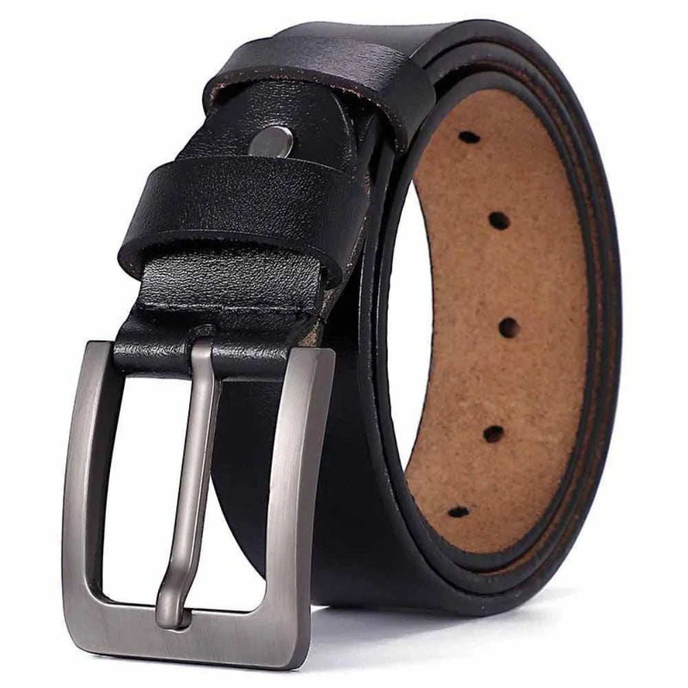 Waist Accessories Retro Men Belt Versatile Classic Casual Belts Durable Leather Belt Daily Wear
