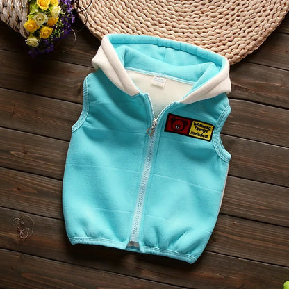 Winter Baby Boys Clothing Sets 2024 Cartoon Toddler Boys Girls Warm Hooded Coats Pants Suit Kids Thick Tracksuit Clothes Set (Stock)