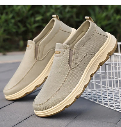 Shoes for men, 2025 autumn new single shoes, British style bean shoes, dad shoes, one foot casual shoes