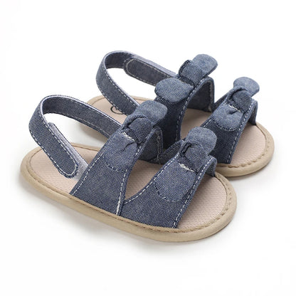 VALEN SINA 0-18M Newborn Baby Girls Summer Shoes Sandals First Walkers Newborn Shoes Casual Soft Sole Sandals Toddler Shoes (Available)