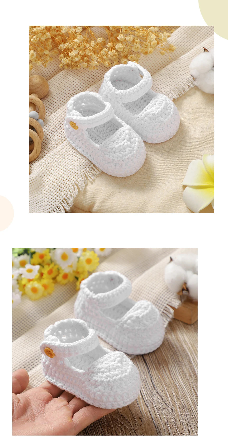Newborn Baby Girl Shoes 0-1Y Fashion Pure Color Knit Infant Anti-Slip Soft Soled First Walkers Children Winter Walking Prewalker