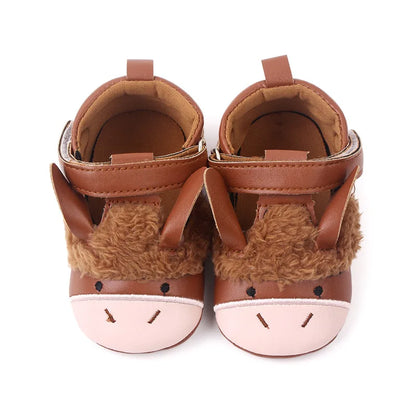 Cute Baby Shoes For Boys Soft Moccasins Shoe Animal pattern cat Baby Girl Sneakers Toddler Boy Newborn Shoes First Walker