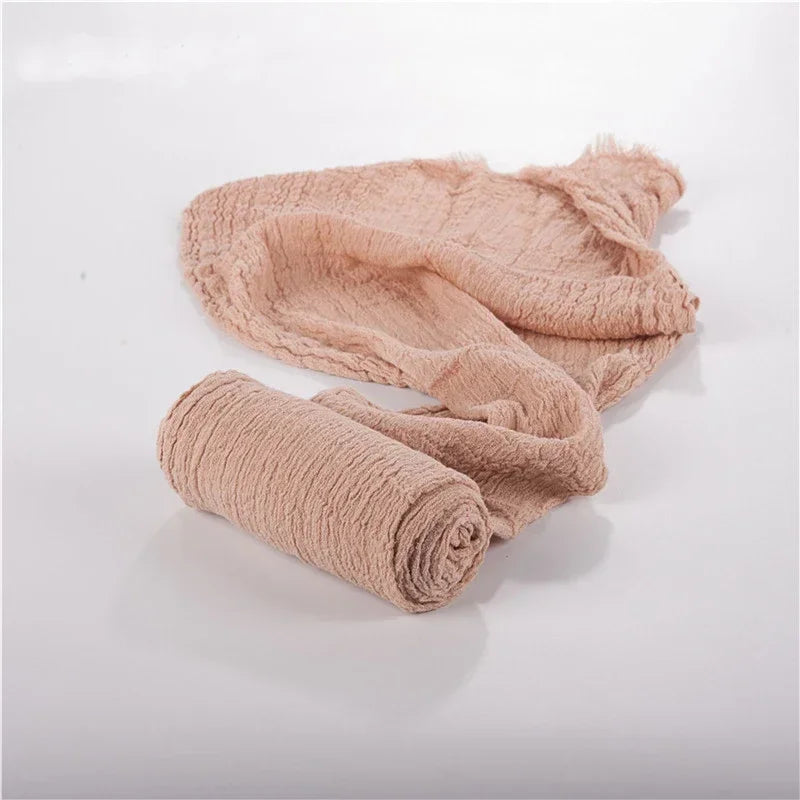 Newborn Photography Props Wrap Baby Blanket Soft Stretchable Cotton Swaddling Photography Backdrop Babies Accessories