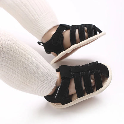 VALEN SINA 0-1Year Newborn Baby Boys Summer Shoes Sandals First Walkers Newborn Shoes Casual Soft Sole Sandals