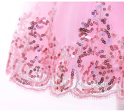 Girls Party Dresses 1st Birthday Baby Girl Princess Dress For Christening Flower White Wedding Dress Halloween Children Clothing