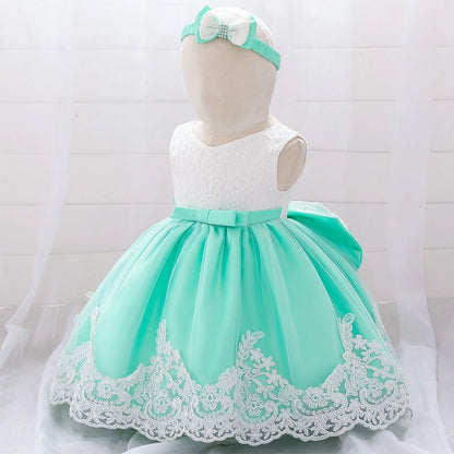 Toddler Baby Girls Dress Newborn Clothes Princess Dresses For Baby 1st Year Birthday Dress Halloween Costume Infant Party Dress