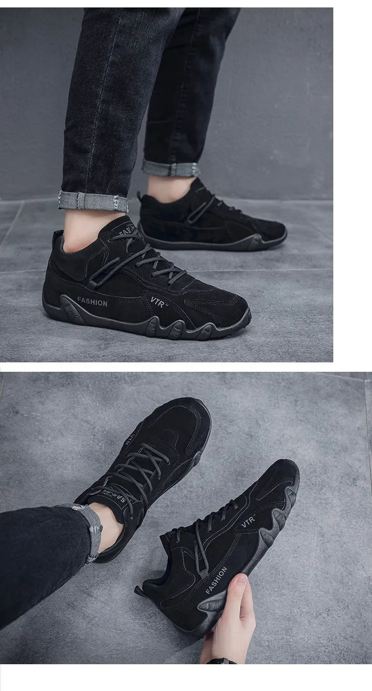 men shoes breathable non slip work shoes for male fashion sneakers outdoor walking flats (Available)