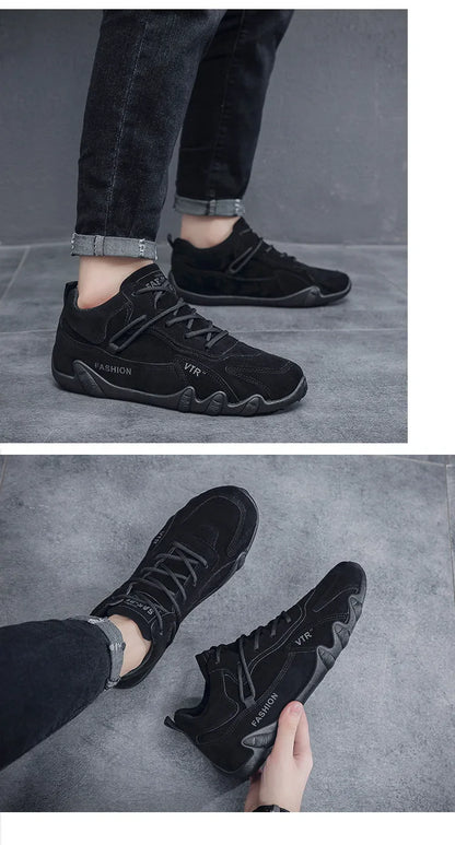 men shoes breathable non slip work shoes for male fashion sneakers outdoor walking flats (Available)